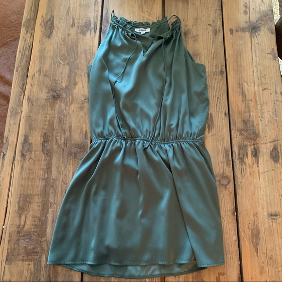 BB Dakota Olive Green Dress - Picture 4 of 4
